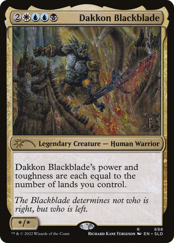Dakkon Blackblade [Secret Lair Drop Promos] - The Mythic Store | 24h Order Processing