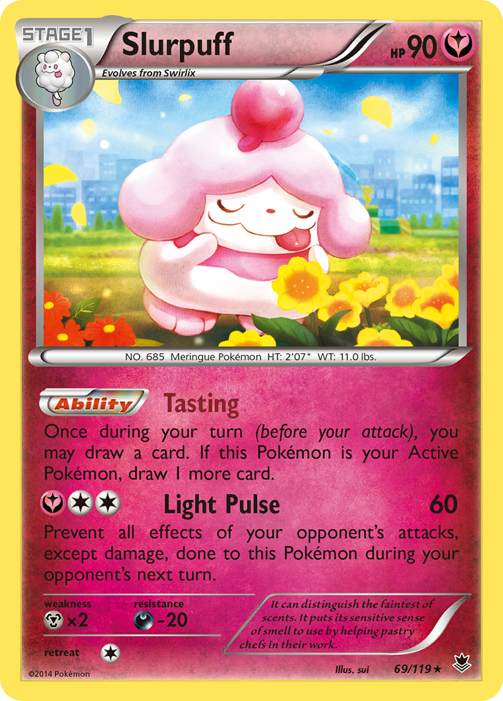 Slurpuff (69/119) [XY: Phantom Forces] - The Mythic Store | 24h Order Processing