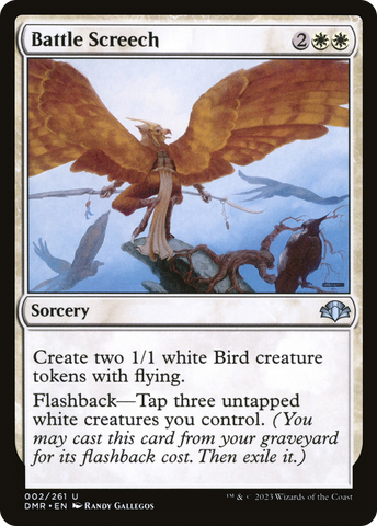 Battle Screech [Dominaria Remastered] - The Mythic Store | 24h Order Processing