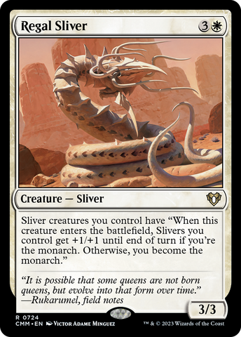 Regal Sliver [Commander Masters] - The Mythic Store | 24h Order Processing