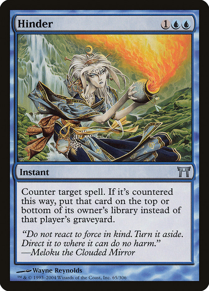 Hinder [Champions of Kamigawa] - The Mythic Store | 24h Order Processing