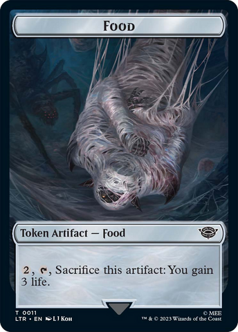 Food (11) // Treasure Double-Sided Token [The Lord of the Rings: Tales of Middle-Earth Tokens] - The Mythic Store | 24h Order Processing