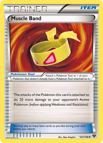 Muscle Band (121/146) [XY: Base Set] - The Mythic Store | 24h Order Processing
