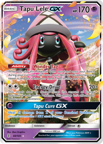 Tapu Lele GX (60/145) [Sun & Moon: Guardians Rising] - The Mythic Store | 24h Order Processing