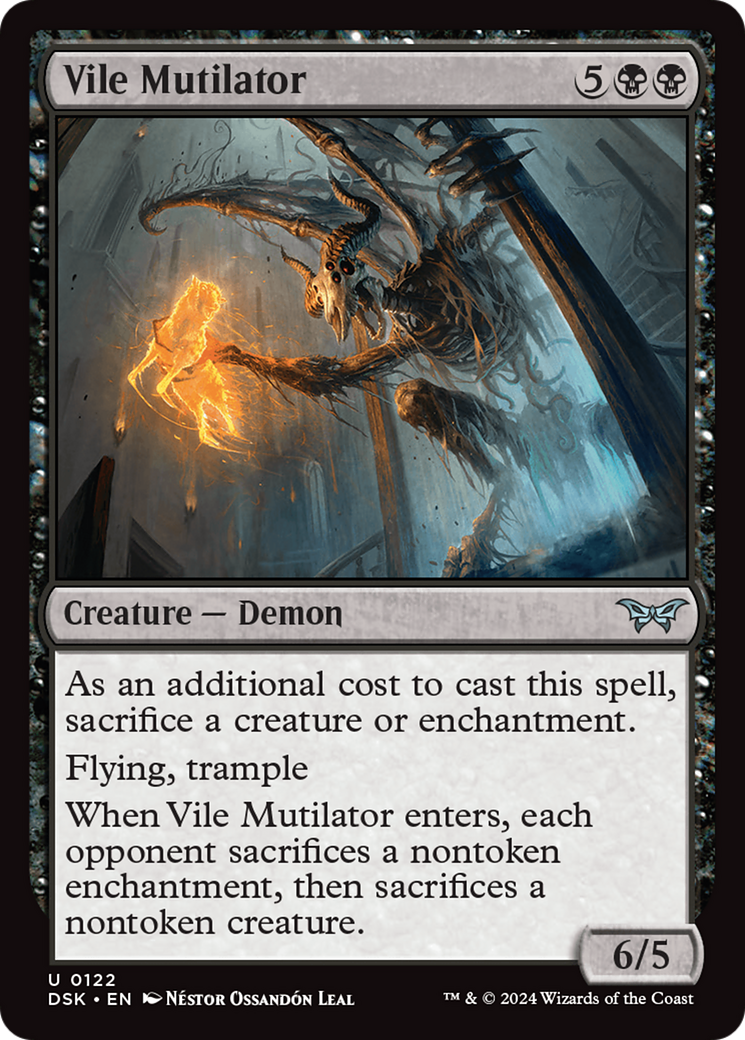 Vile Mutilator [Duskmourn: House of Horror] - The Mythic Store | 24h Order Processing