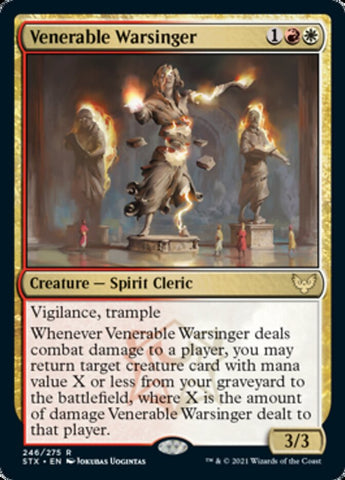 Venerable Warsinger [Strixhaven: School of Mages] - The Mythic Store | 24h Order Processing