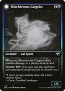 Mischievous Catgeist // Catlike Curiosity [Innistrad: Double Feature] - The Mythic Store | 24h Order Processing