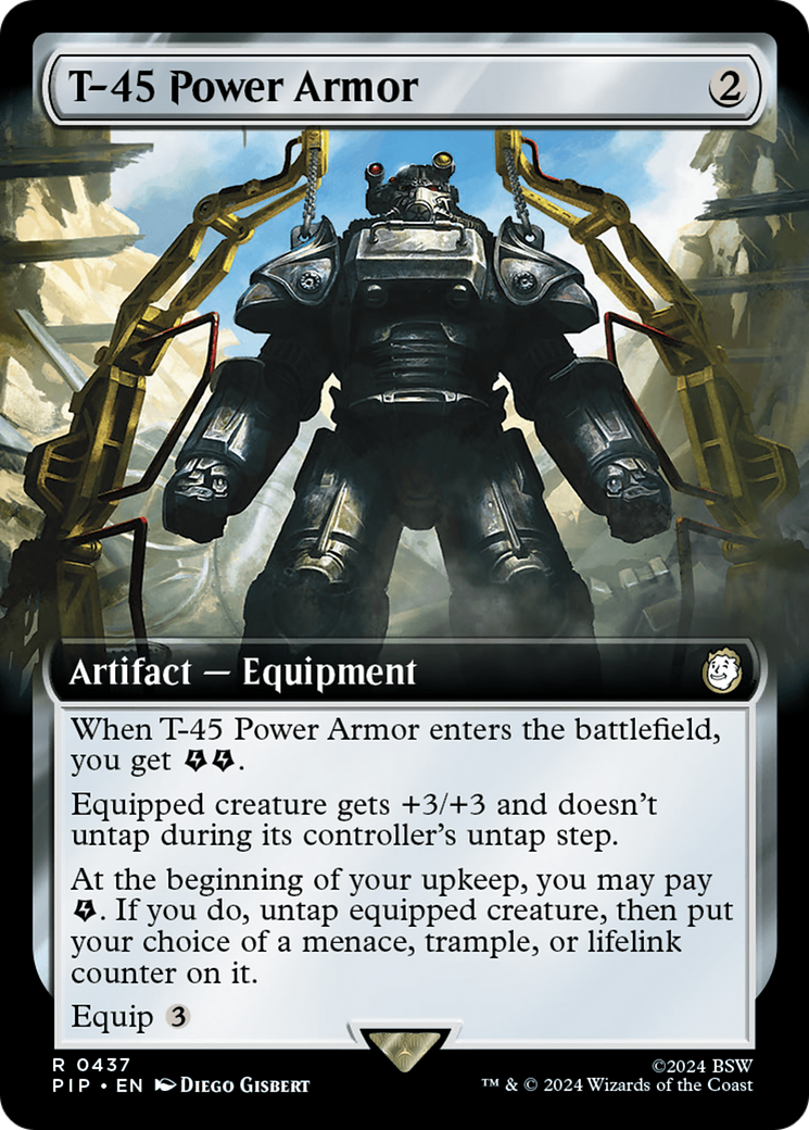 T-45 Power Armor (Extended Art) [Fallout] - The Mythic Store | 24h Order Processing