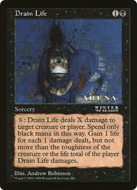 Drain Life (Oversized) [Oversize Cards] - The Mythic Store | 24h Order Processing