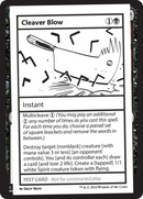 Cleaver Blow [Mystery Booster 2 Playtest Cards] - The Mythic Store | 24h Order Processing