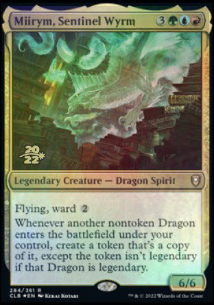 Miirym, Sentinel Wyrm [Commander Legends: Battle for Baldur's Gate Prerelease Promos] - The Mythic Store | 24h Order Processing