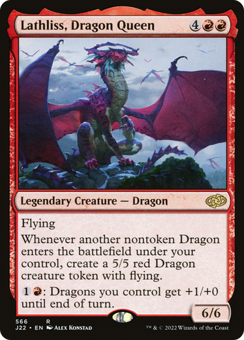 Lathliss, Dragon Queen [Jumpstart 2022] - The Mythic Store | 24h Order Processing