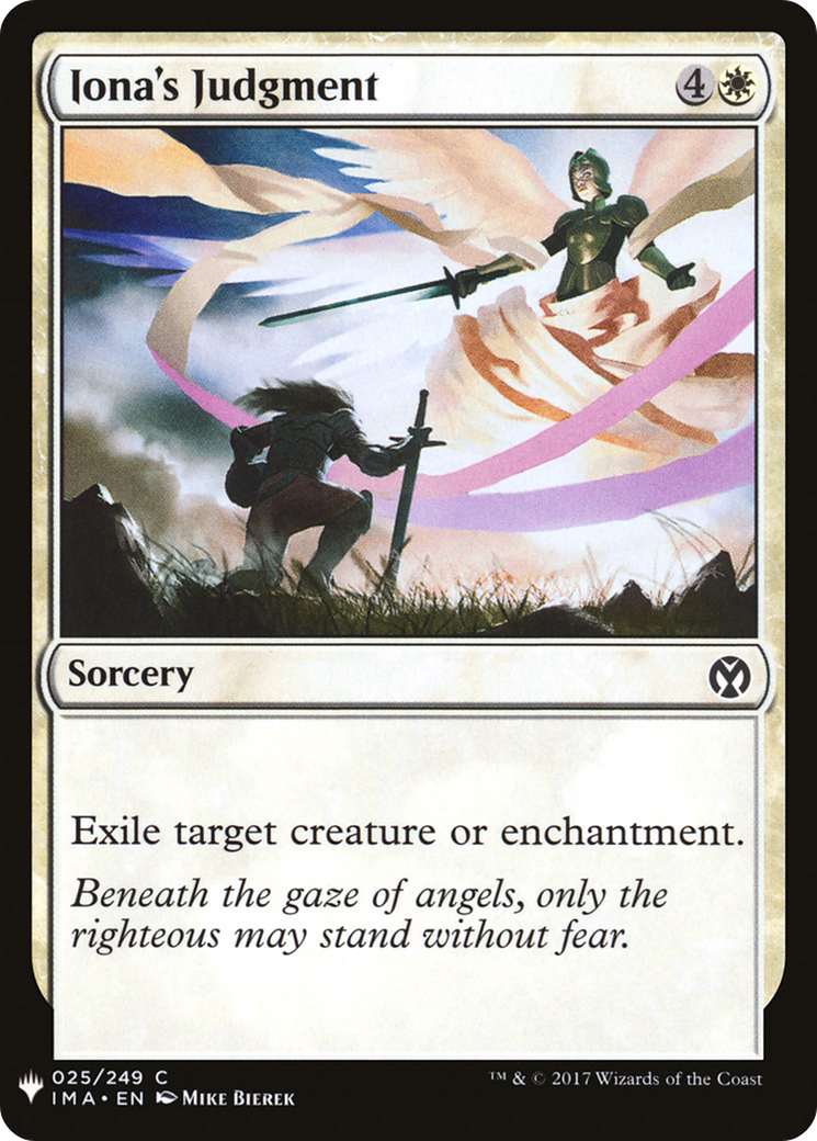 Iona's Judgment [Mystery Booster] - The Mythic Store | 24h Order Processing