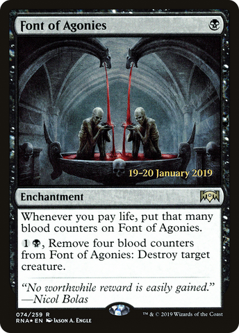 Font of Agonies [Ravnica Allegiance Prerelease Promos] - The Mythic Store | 24h Order Processing