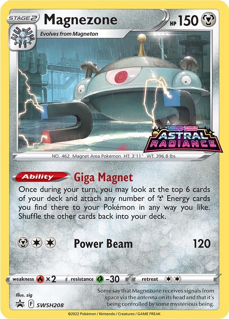 Magnezone (SWSH208) [Sword & Shield: Black Star Promos] - The Mythic Store | 24h Order Processing