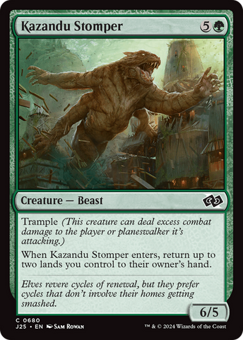 Kazandu Stomper [Foundations Jumpstart] - The Mythic Store | 24h Order Processing