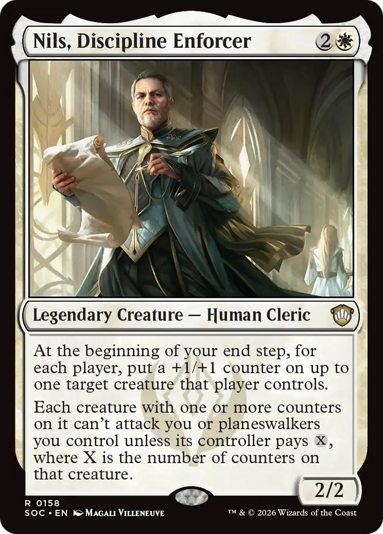 Nils, Discipline Enforcer [Secrets of Strixhaven Commander] - The Mythic Store | 24h Order Processing