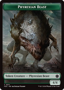 Phyrexian Germ // Phyrexian Beast Double-Sided Token [Foundations Commander Tokens] - The Mythic Store | 24h Order Processing