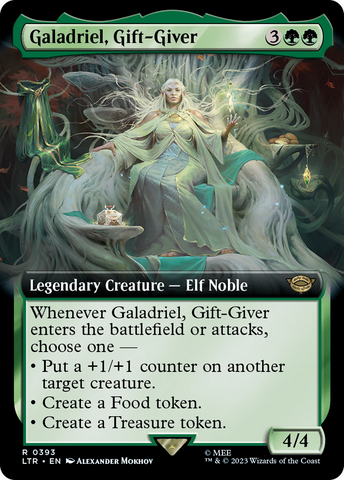 Galadriel, Gift-Giver (Extended Art) [The Lord of the Rings: Tales of Middle-Earth] - The Mythic Store | 24h Order Processing