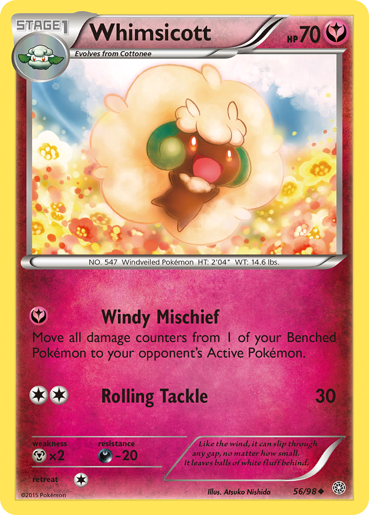 Whimsicott (56/98) [XY: Ancient Origins] - The Mythic Store | 24h Order Processing