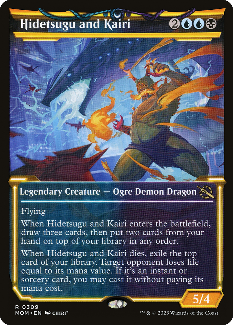 Hidetsugu and Kairi (Showcase Planar Booster Fun) [March of the Machine] - The Mythic Store | 24h Order Processing