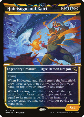 Hidetsugu and Kairi (Showcase Planar Booster Fun) [March of the Machine] - The Mythic Store | 24h Order Processing