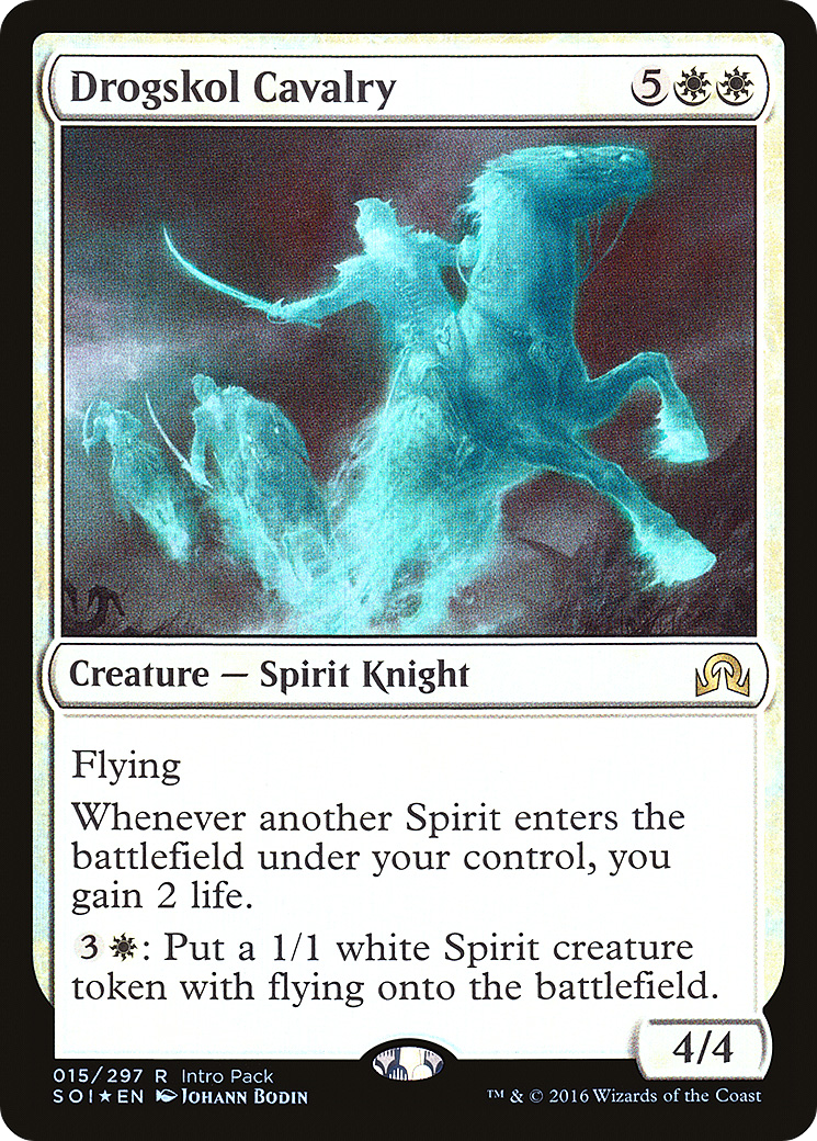 Drogskol Cavalry (Intro Pack) [Shadows over Innistrad Promos] - The Mythic Store | 24h Order Processing