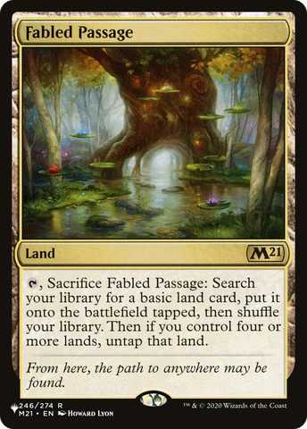 Fabled Passage (M21) [The List] - The Mythic Store | 24h Order Processing