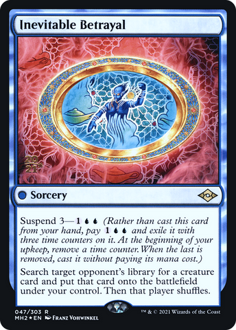 Inevitable Betrayal [Modern Horizons 2 Prerelease Promos] - The Mythic Store | 24h Order Processing