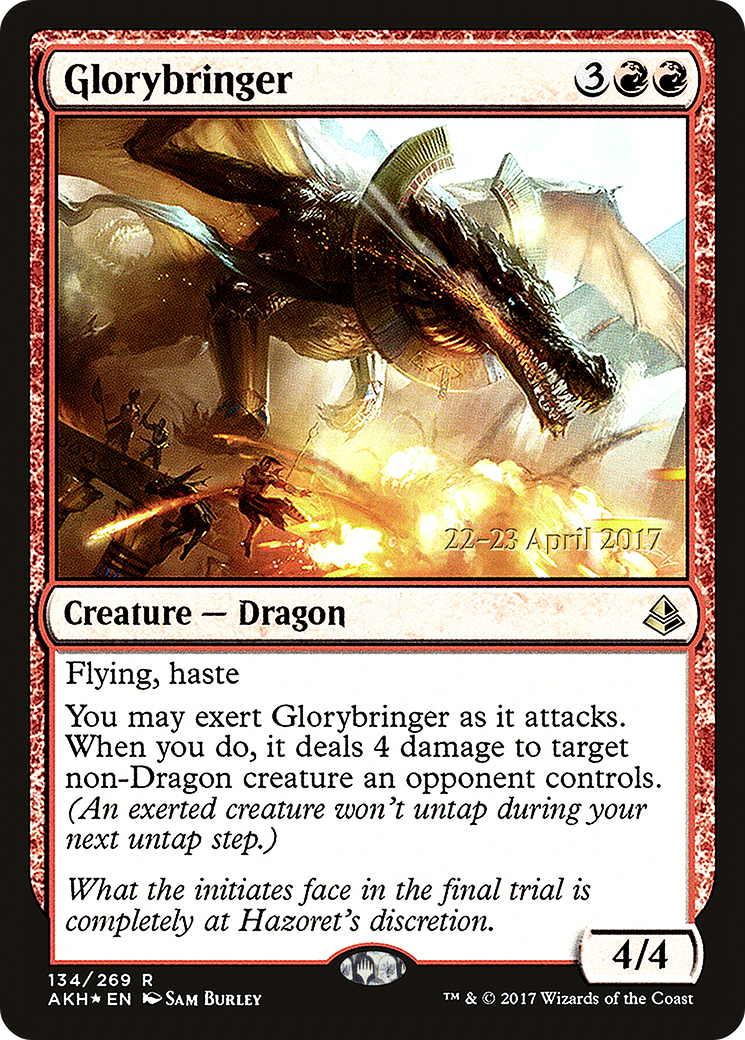 Glorybringer [Amonkhet Prerelease Promos] - The Mythic Store | 24h Order Processing
