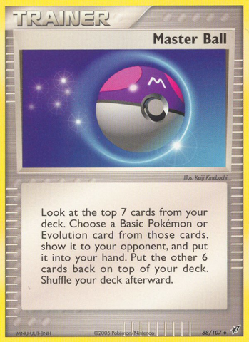 Master Ball (88/107) [EX: Deoxys] - The Mythic Store | 24h Order Processing
