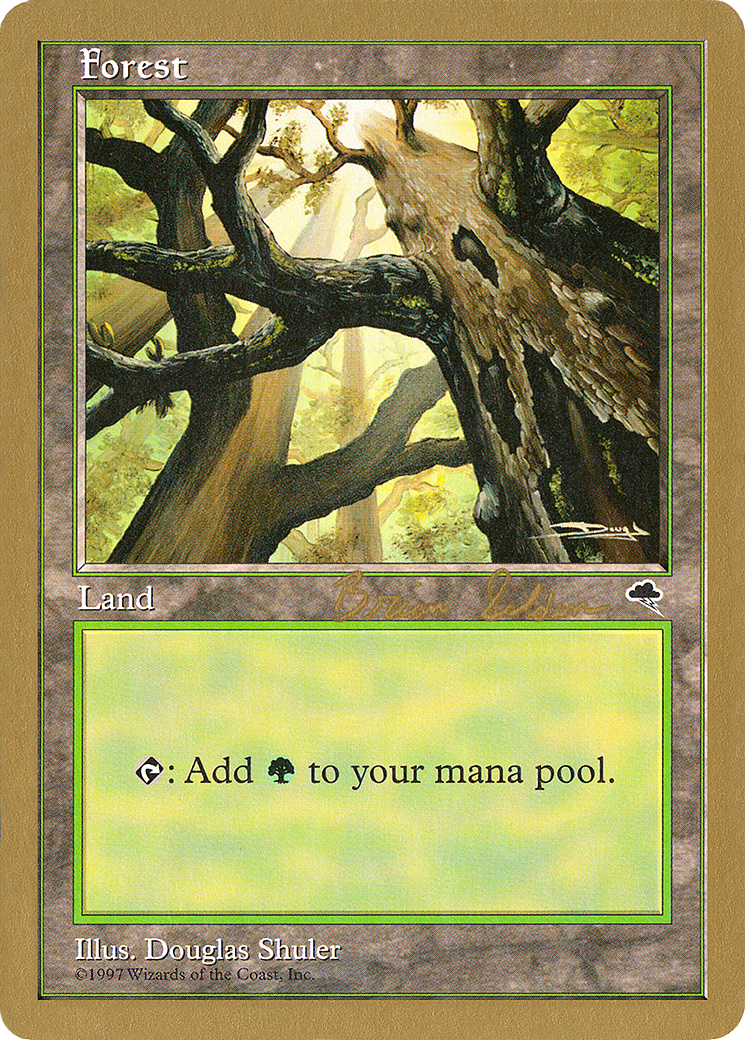 Forest (bs347) (Brian Selden) [World Championship Decks 1998] - The Mythic Store | 24h Order Processing