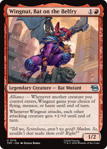 Wingnut, Bat on the Belfry [Teenage Mutant Ninja Turtles] - The Mythic Store | 24h Order Processing