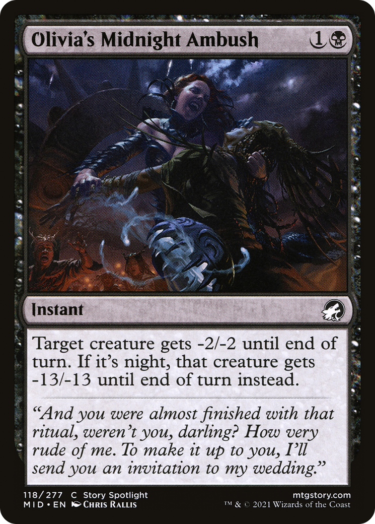 Olivia's Midnight Ambush [Innistrad: Midnight Hunt] - The Mythic Store | 24h Order Processing