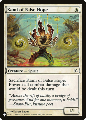 Kami of False Hope [The List] - The Mythic Store | 24h Order Processing