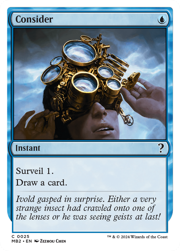 Consider (White Border) [Mystery Booster 2] - The Mythic Store | 24h Order Processing