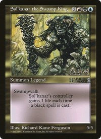 Sol'kanar the Swamp King (Oversized) [Oversize Cards] - The Mythic Store | 24h Order Processing