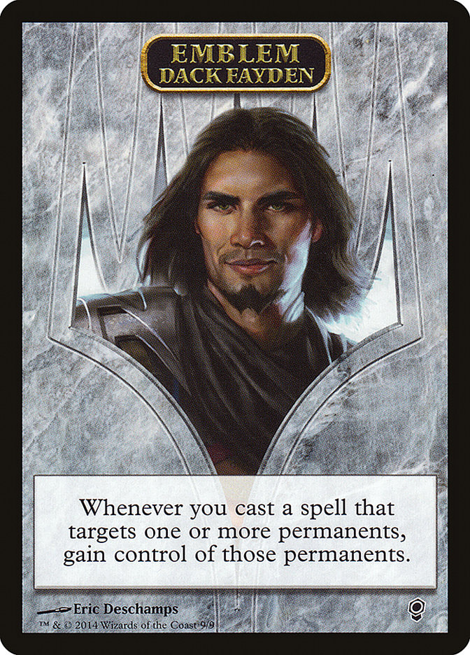 Dack Fayden Emblem [Conspiracy Tokens] - The Mythic Store | 24h Order Processing