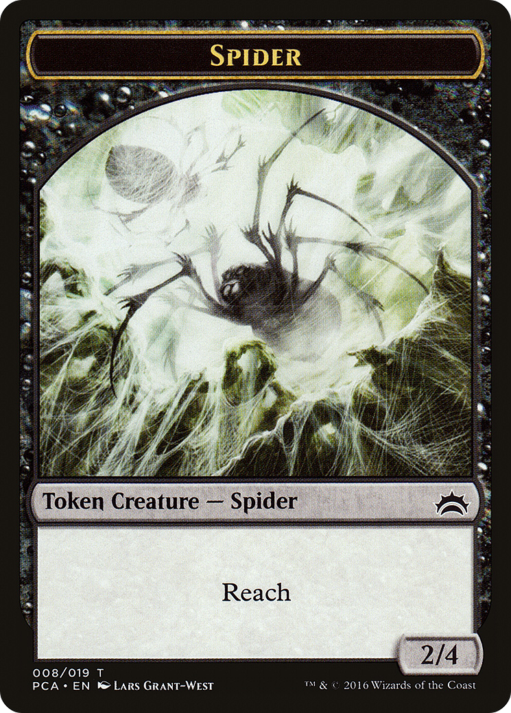 Spider // Saproling Double-Sided Token [Planechase Anthology Tokens] - The Mythic Store | 24h Order Processing