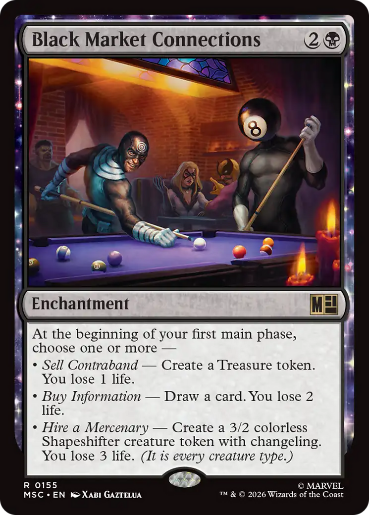 Black Market Connections [Marvel Super Heroes Commander] - The Mythic Store | 24h Order Processing
