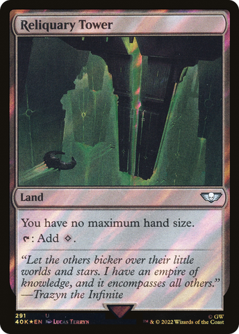 Reliquary Tower (Surge Foil) [Warhammer 40,000] - The Mythic Store | 24h Order Processing