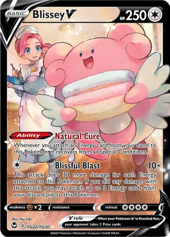 Blissey V (TG22/TG30) [Sword & Shield: Silver Tempest] - The Mythic Store | 24h Order Processing