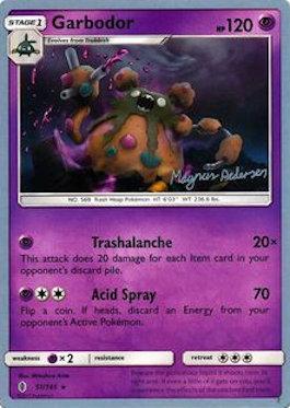 Garbodor (51/145) (Garbanette - Magnus Pedersen) [World Championships 2018] - The Mythic Store | 24h Order Processing