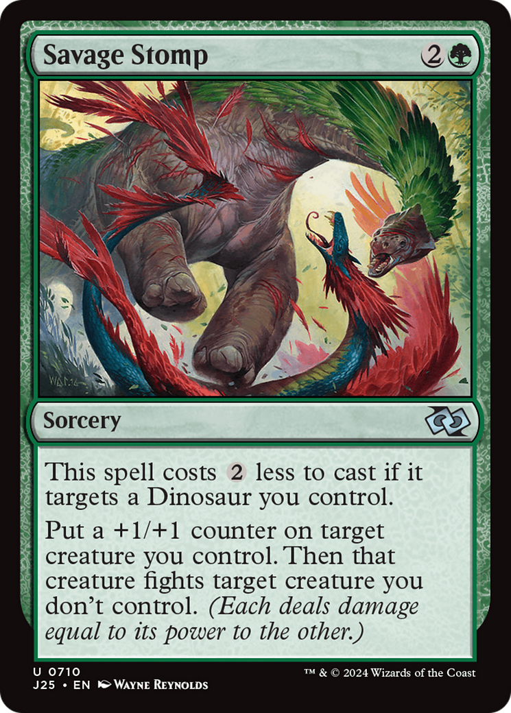Savage Stomp [Foundations Jumpstart] - The Mythic Store | 24h Order Processing
