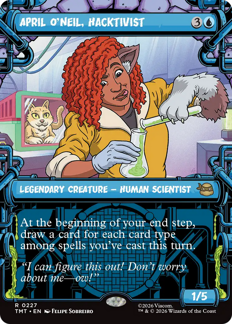 April O'Neil, Hacktivist (0227) (Showcase) [Teenage Mutant Ninja Turtles] - The Mythic Store | 24h Order Processing