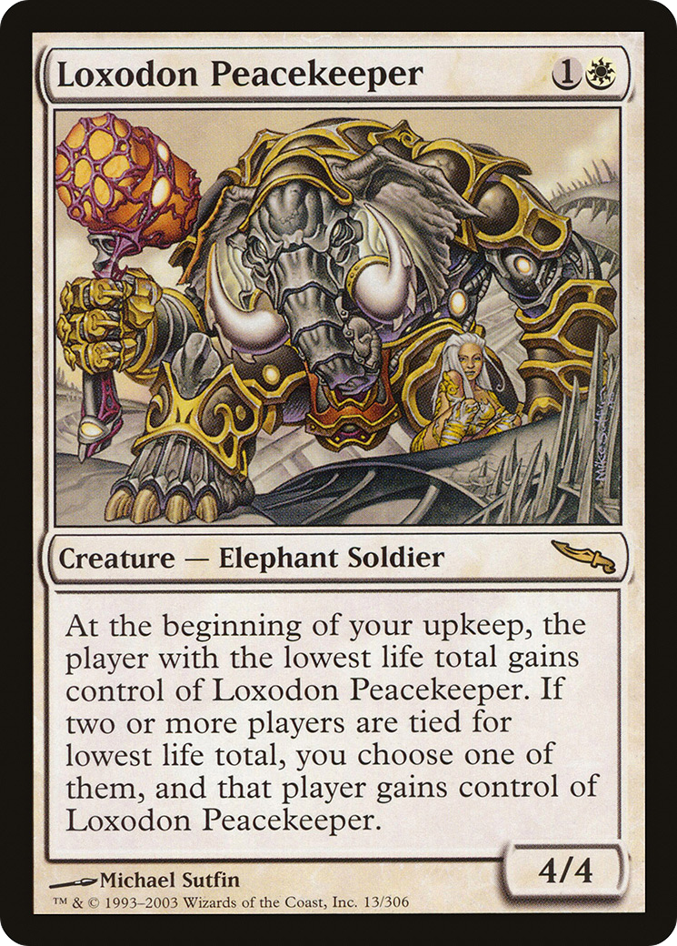 Loxodon Peacekeeper [Mirrodin] - The Mythic Store | 24h Order Processing