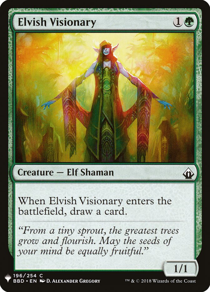 Elvish Visionary [Mystery Booster] - The Mythic Store | 24h Order Processing