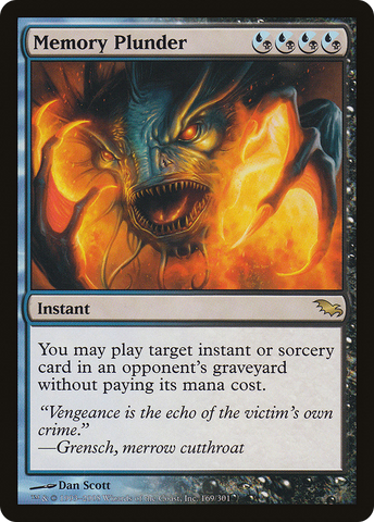 Memory Plunder [Shadowmoor] - The Mythic Store | 24h Order Processing