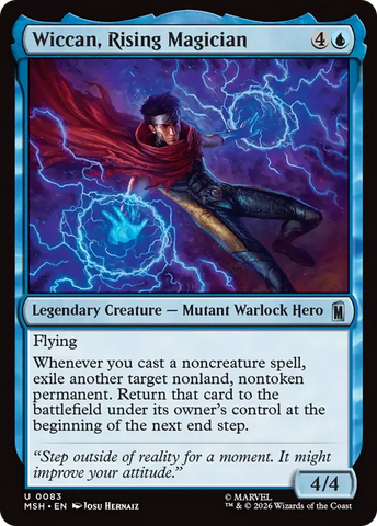Wiccan, Rising Magician [Marvel Super Heroes] - The Mythic Store | 24h Order Processing