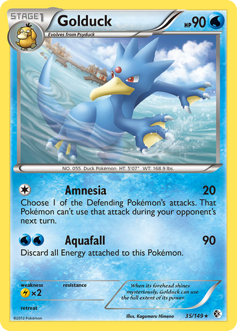 Golduck (35/149) [Black & White: Boundaries Crossed] - The Mythic Store | 24h Order Processing